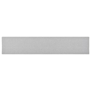 vidaXL K&auml;yt&auml;v&auml;matto vaaleanharmaa 80x400 cm