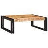 vidaXL Kylpyhuoneshelf Ruskea 65 x 50 x 23 cm Kovan karkean mangopuun