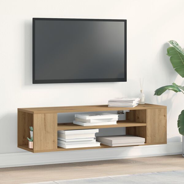 vidaXL TV-kaappi artisian oak 100 x 30 x 26,5 cm Tekninen puu