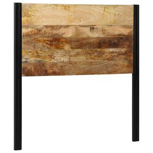 vidaXL S&auml;ngynp&auml;&auml;ty 100 cm Massiivipuu Mango ja Iron