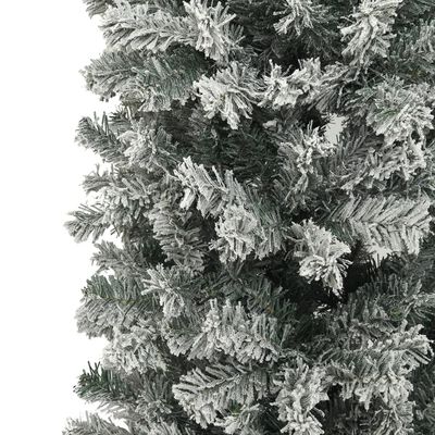 vidaXL Joulukuusikaari lumihuurteella 240 cm