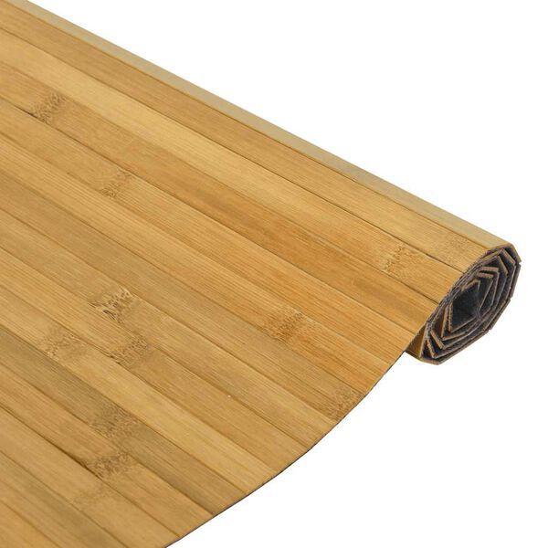 vidaXL matto suorakaide luonnollinen 70x100 cm bambu