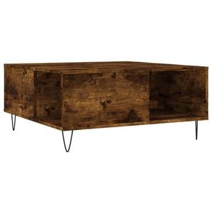 vidaXL Sohvap&ouml;yt&auml; savutammi 80x80x36,5 cm tekninen puu