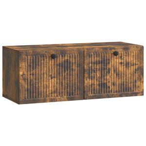 vidaXL Sein&auml;lle asennettava TV-kaappi Savutammi 78,5 x 31 x 30 cm