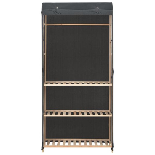 vidaXL 3-kerroksinen Vaatekaappi 79x40x170 cm kangas