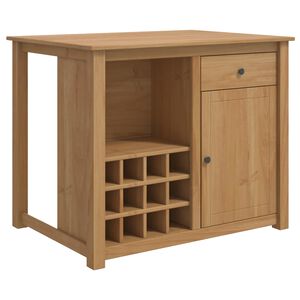 vidaXL Keitti&ouml;saari Setti 2 kpl PANAMA Hunajavaha 112 x 77 x 90 cm