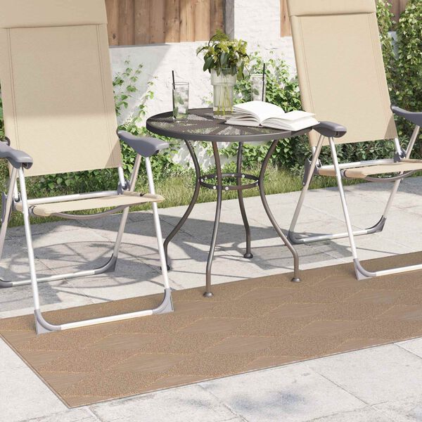 vidaXL Alue matot Suorakaide HUARTE Luonnollinen 200 x 80 cm