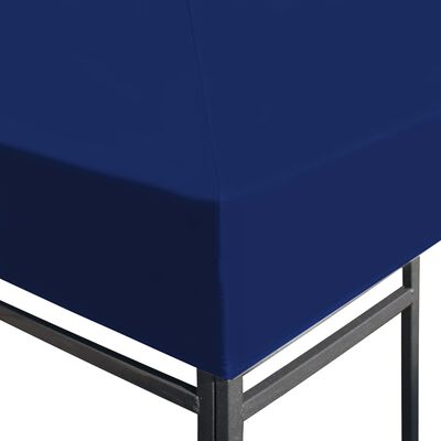 vidaXL Huvimajan katto 310 g / m² 4x3 m sininen