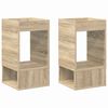 vidaXL P&auml;&auml;typ&ouml;yt&auml; 2 kpl Sonoman tammi 30 x 30 x 56 cm Tekninen puu