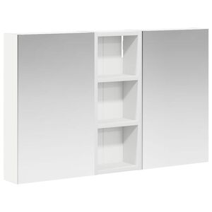 vidaXL Kylpyhuoneen kaappisetti 3 pcs 80 x 10,5 x 50 cm Tekninen puu