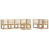 vidaXL Ulkosohvakokoelma 7 pcs valkoinen 59 x 59 x 37 cm