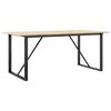 vidaXL Ruokap&ouml;yt&auml; O-runko 180x90x75 cm t&auml;ysi m&auml;nty ja ter&auml;st&auml;