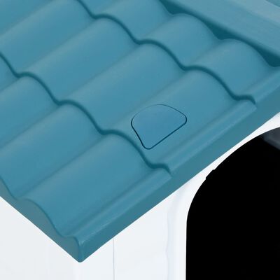 vidaXL Koirankoppi sininen 90,5x68x66 cm polypropeeni