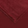 vidaXL Heittop&auml;&auml;llys 6 pcs Bordeaux punainen 240 x 270 cm Fleese