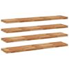 vidaXL Kelluvat hyllyt 4 kpl 160x30x4 cm &ouml;ljytty t&auml;ysi akasia