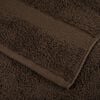 vidaXL Premium Pyyhkeet SOLUND 10 kpl ruskea 70x140 cm 600 gsm