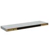 vidaXL Kelluvat sein&auml;hyllyt 4 kpl betoninharmaa 80x23,5x3,8 cm MDF
