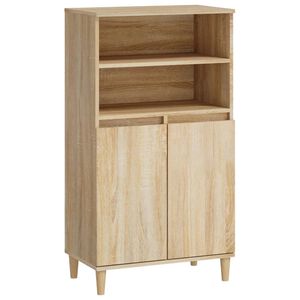 vidaXL Kaappi Sonoma-tammi 60x36x110 cm tekninen puu