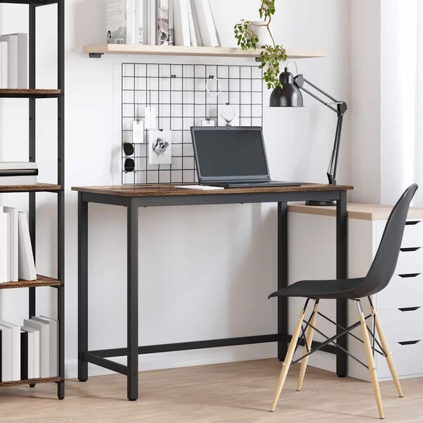 vidaXL P&ouml;yt&auml; Savup&auml;hkin&auml; 80 x 50 x 76,5 cm Kehitetty puu ja ter&auml;s