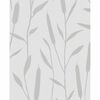 Noordwand-tapetti Topchic Reed Plumes, metallinharmaa