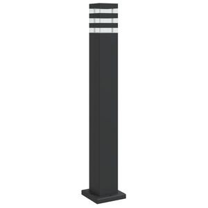 vidaXL Pylv&auml;svalaisin musta 80 cm alumiini
