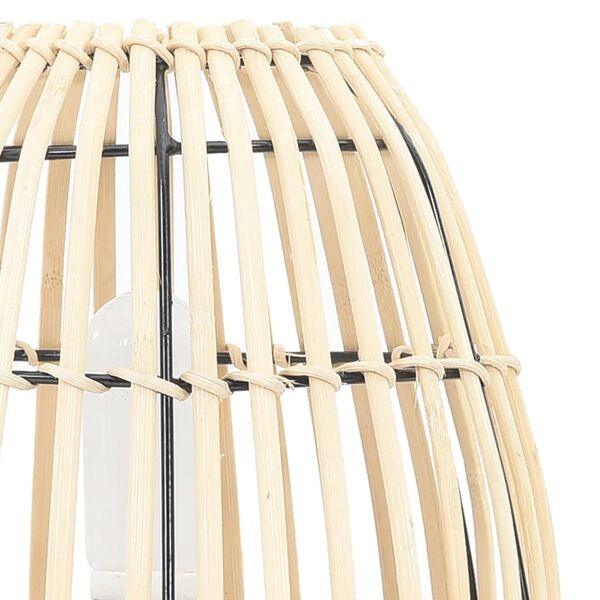 vidaXL Jalallinen pöytävalaisin paju 60 W 20x27 cm E27