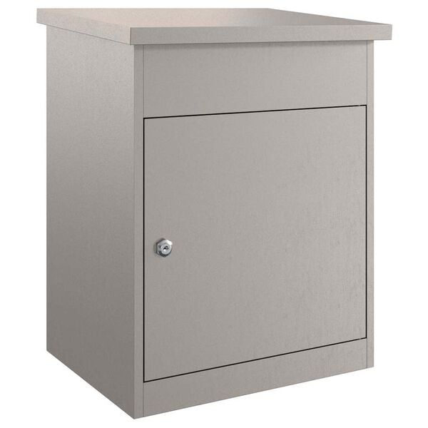 vidaXL Pakettipostilaatikko Ruosteinen 47.5 x 38 x 59 cm Kulunut Ter&auml;s