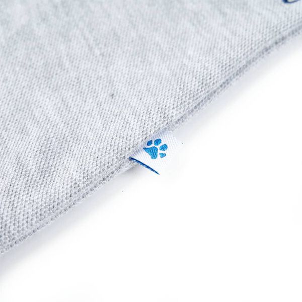 Lasten poolopaita harmaa melange 140