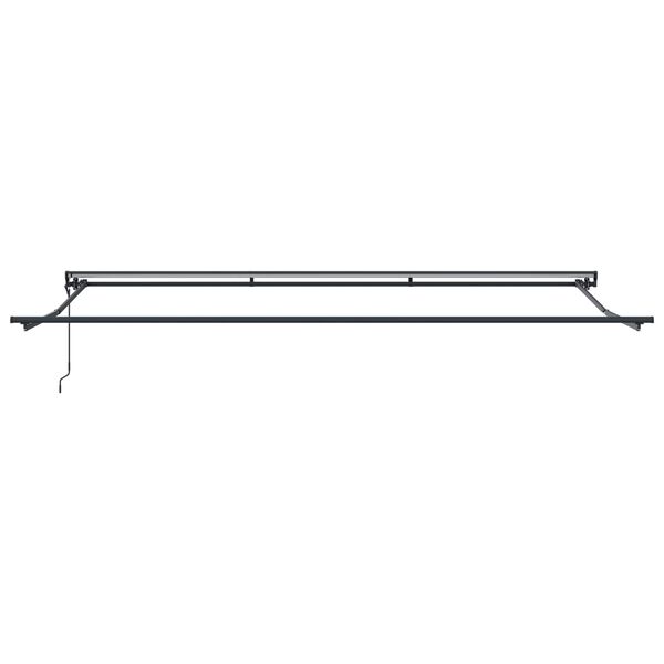 vidaXL Vetoutuva markiisi Keltainen ja Harmaa 500 &times; 300 cm