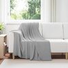 vidaXL Heittop&auml;&auml;llys 6 pcs Harmaa 170 x 130 cm Fleese