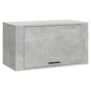 vidaXL Sein&auml;kenk&auml;kaappi betoninharmaa 70x35x38 cm tekninen puu