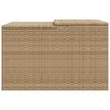 vidaXL Robottiruohonleikkurin katos beige 86x90x52/57 cm polyrottinki