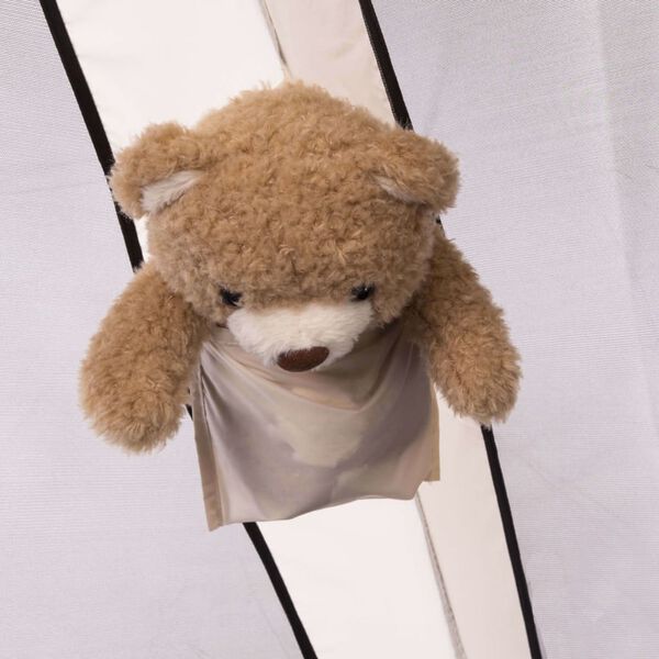 DERYAN S&auml;ngyn hyttysverkkoteltta 200x90x110 cm kerma