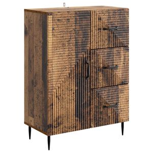 vidaXL Sivup&ouml;yt&auml; Vanha puu 66 x 34,5 x 89,5 cm Tekninen puu