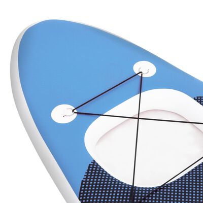 vidaXL Täytettävä SUP-lautasarja merensininen 360x81x10 cm