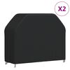 vidaXL Ulkogrillin suojat 2 kpl 147x61x112 cm 420D Oxford