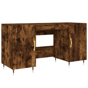 vidaXL Ty&ouml;p&ouml;yt&auml; savutammi 140x50x75 cm tekninen puu