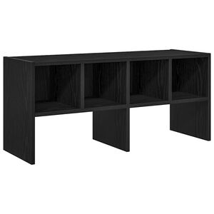 vidaXL Kenk&auml;teline Pinottava musta tammi 89,5x30x40 cm