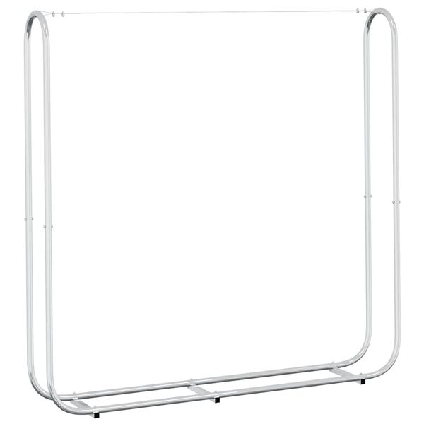 vidaXL Polttopuuteline 150x25x150 cm Sinkitty ter&auml;s