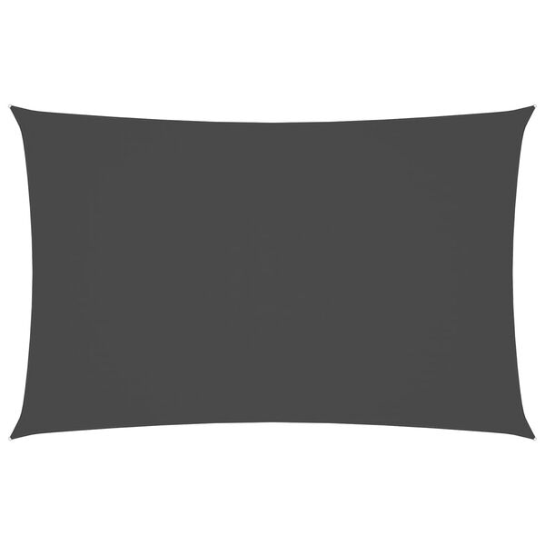 vidaXL Aurinkopurje Oxford-kangas suorakaide 2x5 m antrasiitti