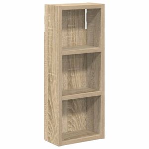 vidaXL Kylpyhuoneen sein&auml;kaappi Sonoman tammi 20 x 10 x 50 cm