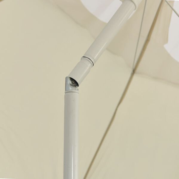 vidaXL Rantavarjo hiekankeltainen 300 cm