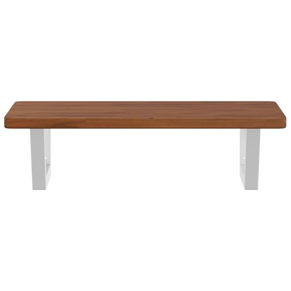 vidaXL Pesuallashylly sein&auml;lle ter&auml;s ja t&auml;ysi tammi