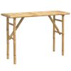 vidaXL Konsolip&ouml;yt&auml; 115x39x75 cm bambu