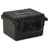 vidaXL Lentolaukku musta 27x25x18 cm PP
