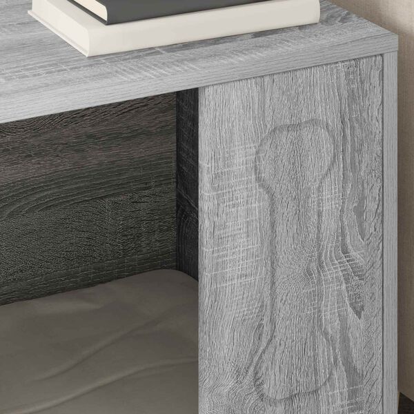 vidaXL Koirankoppi Harmaa Sonoma 44 x 42 x 49 cm Tekninen puu