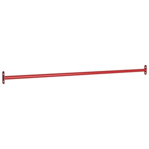 vidaXL Voimistelutanko 125 cm ter&auml;s punainen
