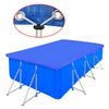 vidaXL Uima-altaan suoja PE suorakaide 90 g/sqm 400 x 207 cm