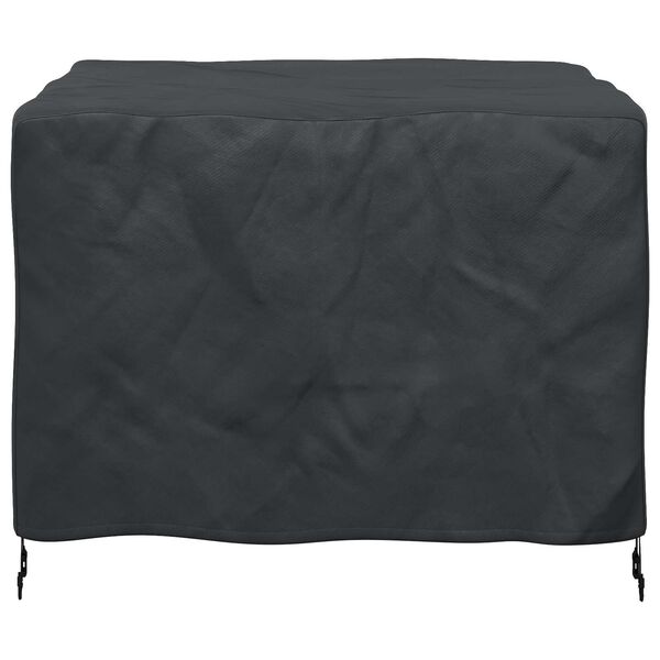 vidaXL Ulkokalusteiden suojapeite Musta 100 x 100 x 70 cm 210D