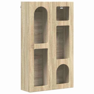 vidaXL Henkarikaappi ELST Sonoma-tammi 59 x 20 x 100 cm Tekninen puu
